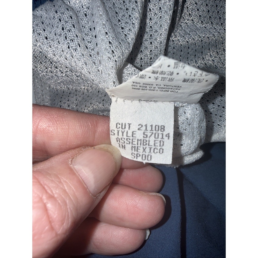 Patagonia 4" Swim Trunks Hiking Shorts Blue 57014 Mens Size Small Pockets - Picture 12 of 14